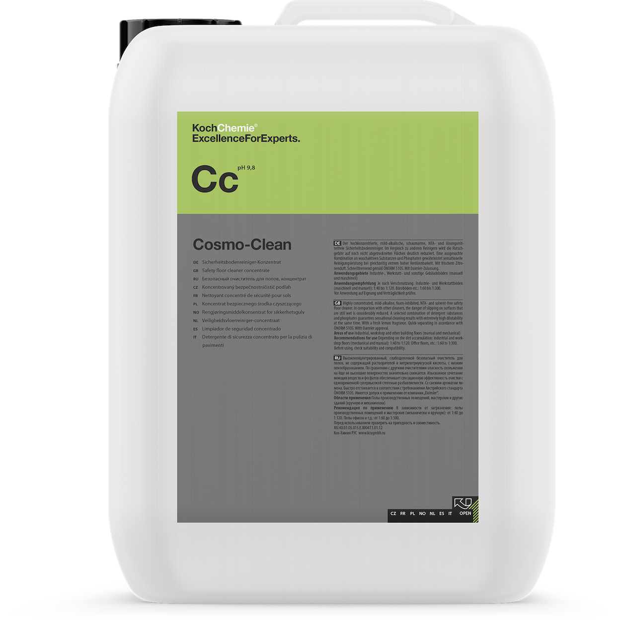 Очищувач підлоги Cosmo-Clean 11 кг