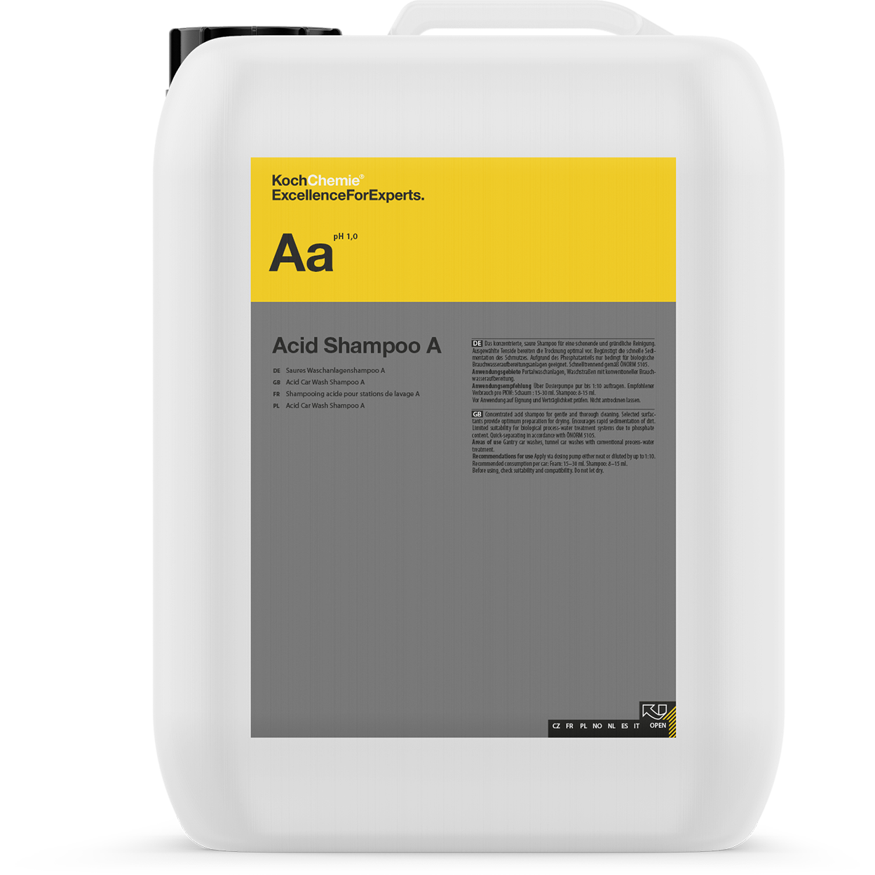 Автошампунь Acid Shampoo A 22 kg