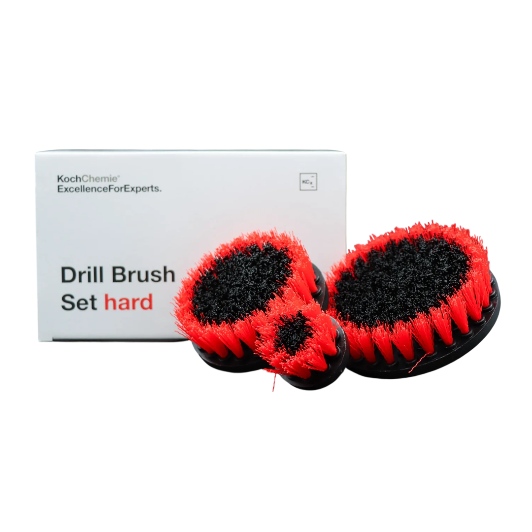 Набор щеток для очищения поверхностей с высоким уровнем жесткости Drill Brush Set Hard